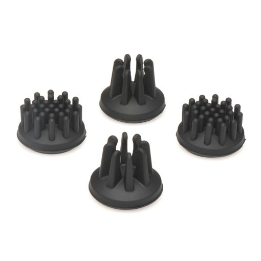 Size Matters 10X Rotating Silicone Nipple Suckers With 4 Attachments Black - Image 7