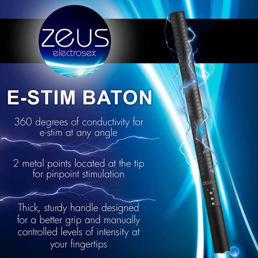 Zeus Electrosex E-Stim Baton - Image 12