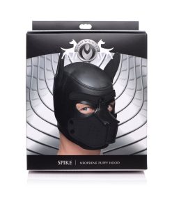 Master Series Spike Neoprene Puppy Hood Black