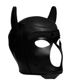 Master Series Spike Neoprene Puppy Hood Black