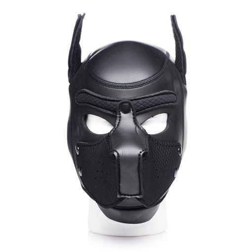 Master Series Spike Neoprene Puppy Hood Black - Image 6