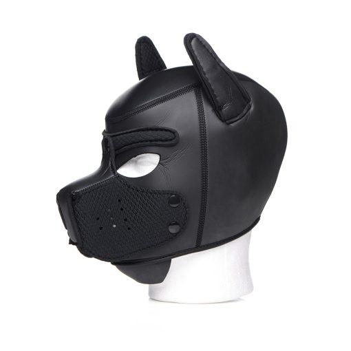 Master Series Spike Neoprene Puppy Hood Black - Image 9