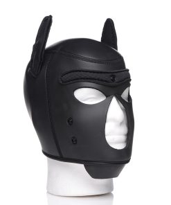 Master Series Spike Neoprene Puppy Hood Black