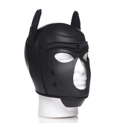 Master Series Spike Neoprene Puppy Hood Black - Image 11