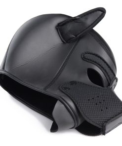 Master Series Spike Neoprene Puppy Hood Black