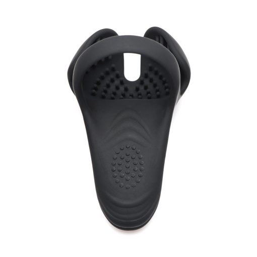 Trinity Men 10X Silicone Cock & Ball Ring With Taint Stim And Remote Control - Image 3