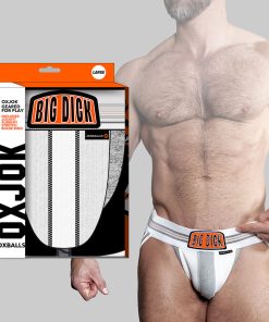 Oxballs Oxjok Bulger Pumper-Sack Slider Jock White Snow M