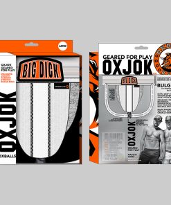 Oxballs Oxjok Bulger Pumper-Sack Slider Jock White Snow L