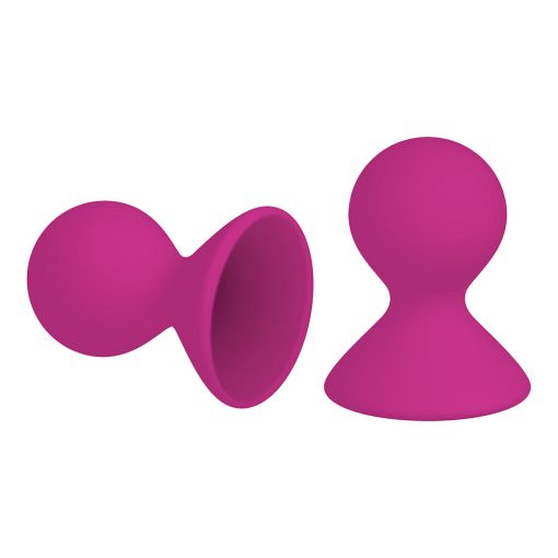 Me You Us Dual Masseuse Silicone Nipple Suckers 2-Pack Purple - Image 2