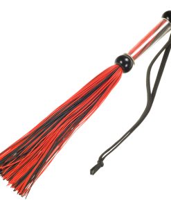 Me You Us Tease And Please Silicone Flogger Black