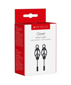 Me You Us Clover Nipple Clamp Black