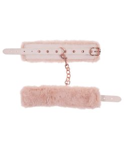 Sportsheets Sex & Mischief Peaches 'N Creame Fur Handcuffs