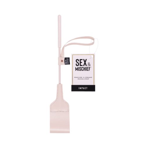 Sportsheets Sex & Mischief Peaches 'N Creame Riding Crop