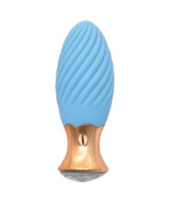 Goddess Diamond Tulip Massager Blue