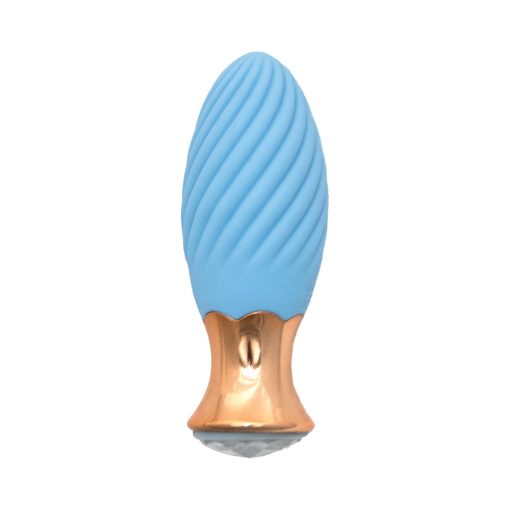 Goddess Diamond Tulip Massager Blue - Image 3