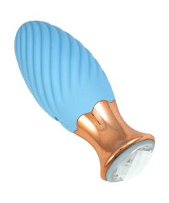 Goddess Diamond Tulip Massager Blue