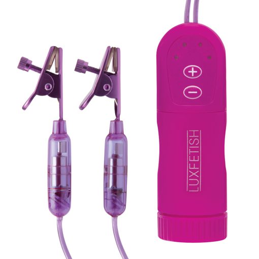 Lux Fetish Remote Control Vibrating Nipple Clips - Image 5
