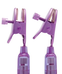 Lux Fetish Remote Control Vibrating Nipple Clips