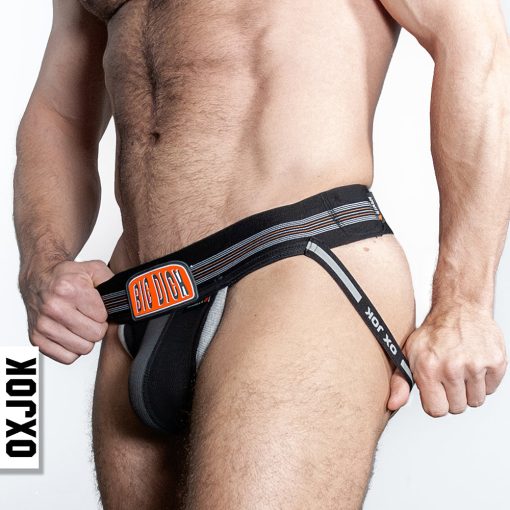 Oxballs Oxjok Bulger Pumper-Sack Slider Jock Black Iron S - Image 4