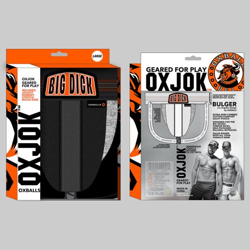 Oxballs Oxjok Bulger Pumper-Sack Slider Jock Black Iron S - Image 6
