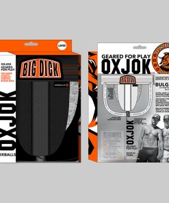 Oxballs Oxjok Bulger Pumper-Sack Slider Jock Black Iron M
