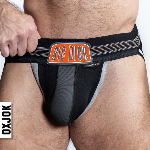 Oxballs Oxjok Bulger Pumper-Sack Slider Jock Black Iron Xl - Image 2