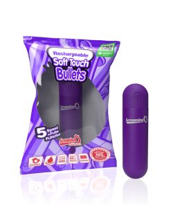 Screaming O Soft Touch Rechargeable Bullets Purple