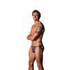 Male Power Pack & Play Jock With Front Condom Pouch Rainbow L/Xl
