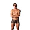 Male Power Love Star Short With Ring Black Xl
