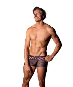 Male Power Love Star Short With Ring Purple S