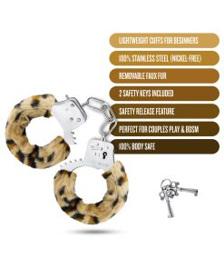 Temptasia Beginner Cuffs Leopard