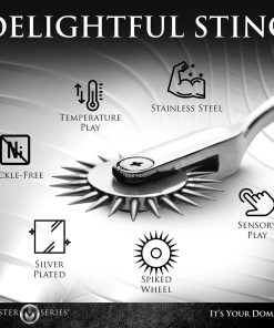 Master Series Silver Sensation Wartenberg Wheel