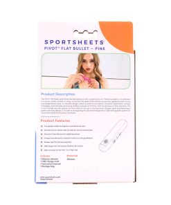 Sportsheets Pivot Flat Bullet Pink