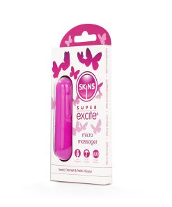Skins Super Excite Rechargeable 10 Functions Bullet Pink