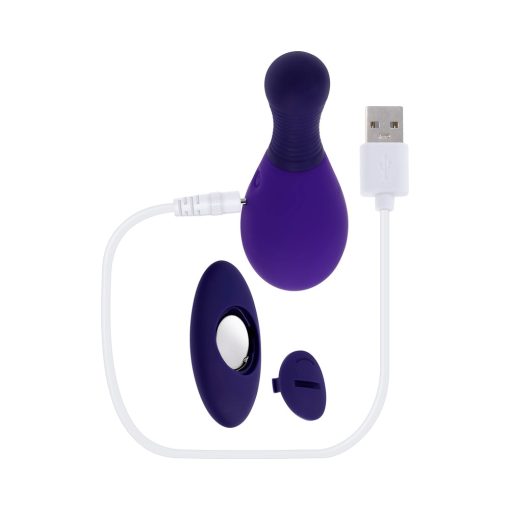 Selopa Egg On Me Rechargeable Vibrating Egg With Remote Silicone Purple - Image 8