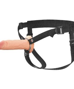 Fantasy X-Tensions Elite Hollow Silicone Strap-On 6 In. Light