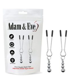 Adam & Eve Eve'S Naughty Nipple Clips (Bag Packaging)