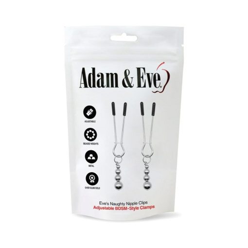 Adam & Eve Eve'S Naughty Nipple Clips (Bag Packaging) - Image 5