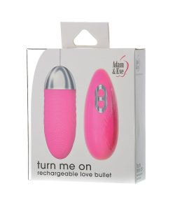 Adam & Eve Turn Me On Rechargeable Love Bullet