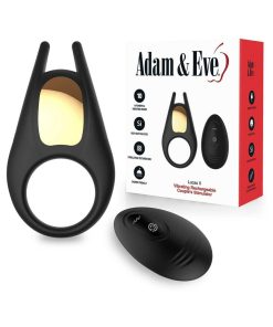 Adam & Eve Lucas Ii Vibrating Rechargeable Couple'S Stimulator