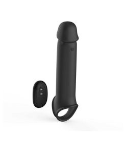 Adam & Eve Adam'S Xl Vibrating Extension Silicone With Remote Control