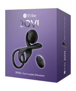 Snail Vibe Svibe Jovi Couples Ring Black