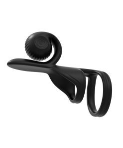 Snail Vibe Jovi Vibrating Couples Ring with Remote – Black