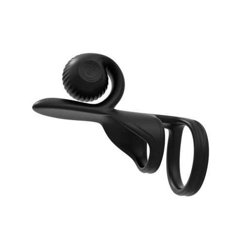 Snail Vibe Jovi Vibrating Couples Ring with Remote – Black - Image 5