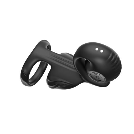 Snail Vibe Jovi Vibrating Couples Ring with Remote – Black - Image 7