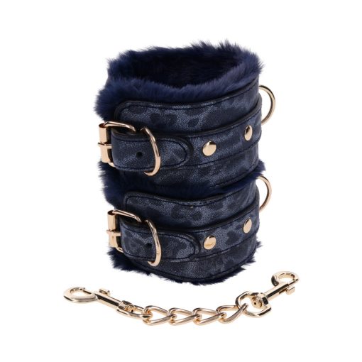 Sportsheets Sex & Mischief Cougar Fur Handcuffs - Image 8