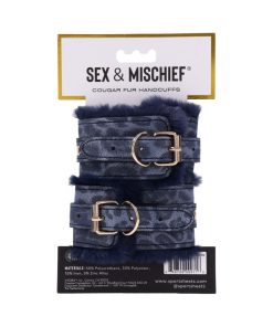 Sportsheets Sex & Mischief Cougar Fur Handcuffs