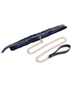 Sportsheets Sex & Mischief Cougar Fur Collar & Leash