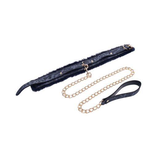Sportsheets Sex & Mischief Cougar Fur Collar & Leash - Image 3