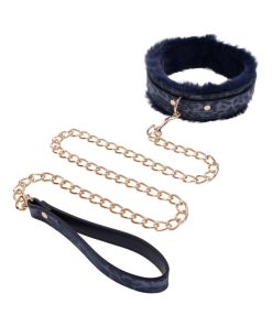 Sportsheets Sex & Mischief Cougar Fur Collar & Leash
